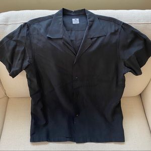 SASQUATCH FABRIX black soft shirt from Mr Porter